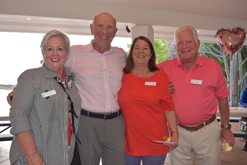 Ricki and Ralph Harvey with Cathy and Bill Bishop