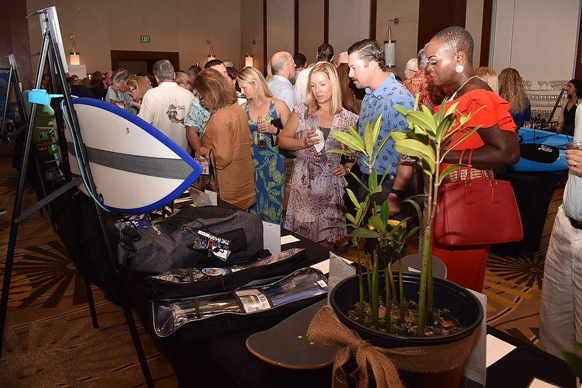 Attendees could bet on dozens of packages.