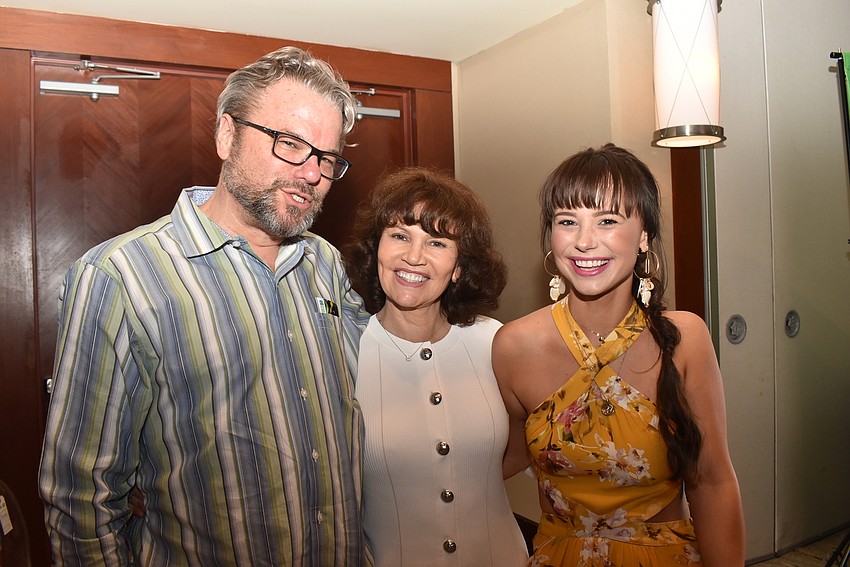 Jeffrey and Esther Schaefer with Gigi Kovach