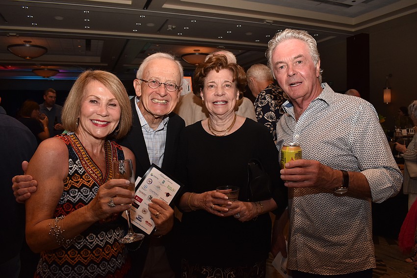 Carol and Peter Guymer with Ordway and John McManus