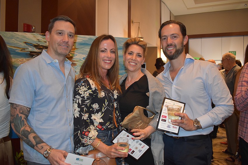 Justin Lee, Heather Wrigley, Jaime Lee and Clint Wrigley