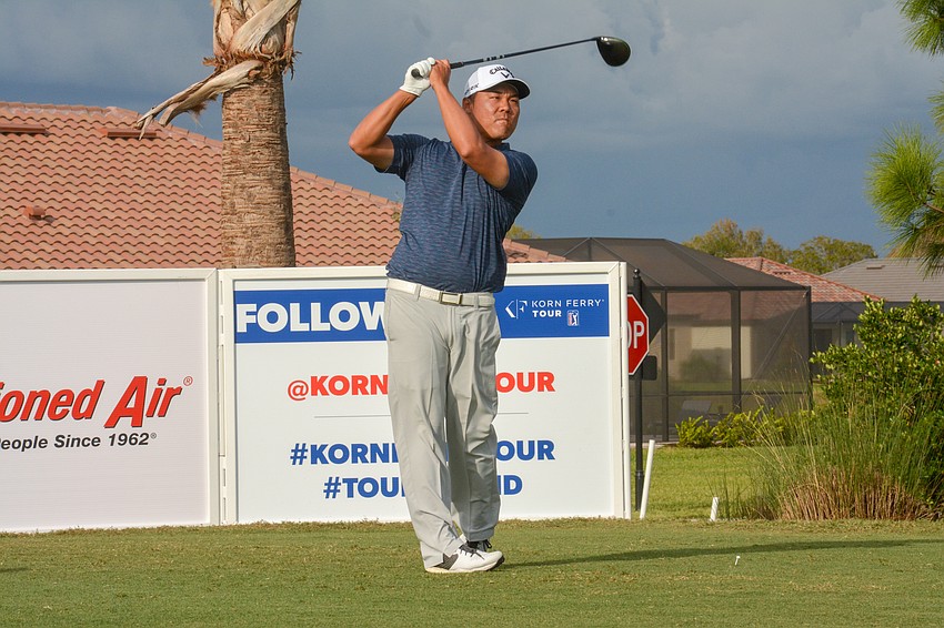 John Chin finished in second place (22 under par) at the 2020 LECOM Suncoast Classic.