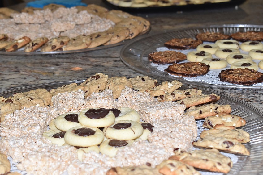 Cookies were everywhere after the concert.
