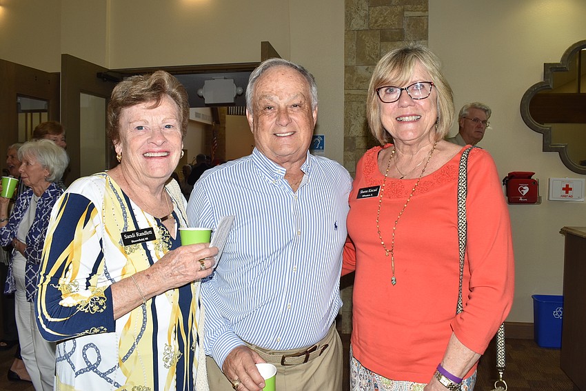 Sandi and Ev Randlett with Sharon Kincaid