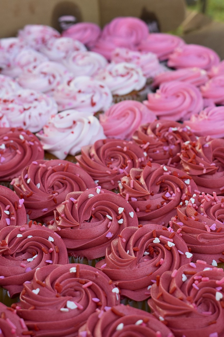Cupcakes were handed out to each participant.