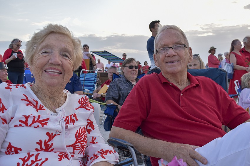 Fred and Geraldine Frank have been married for 62 years.