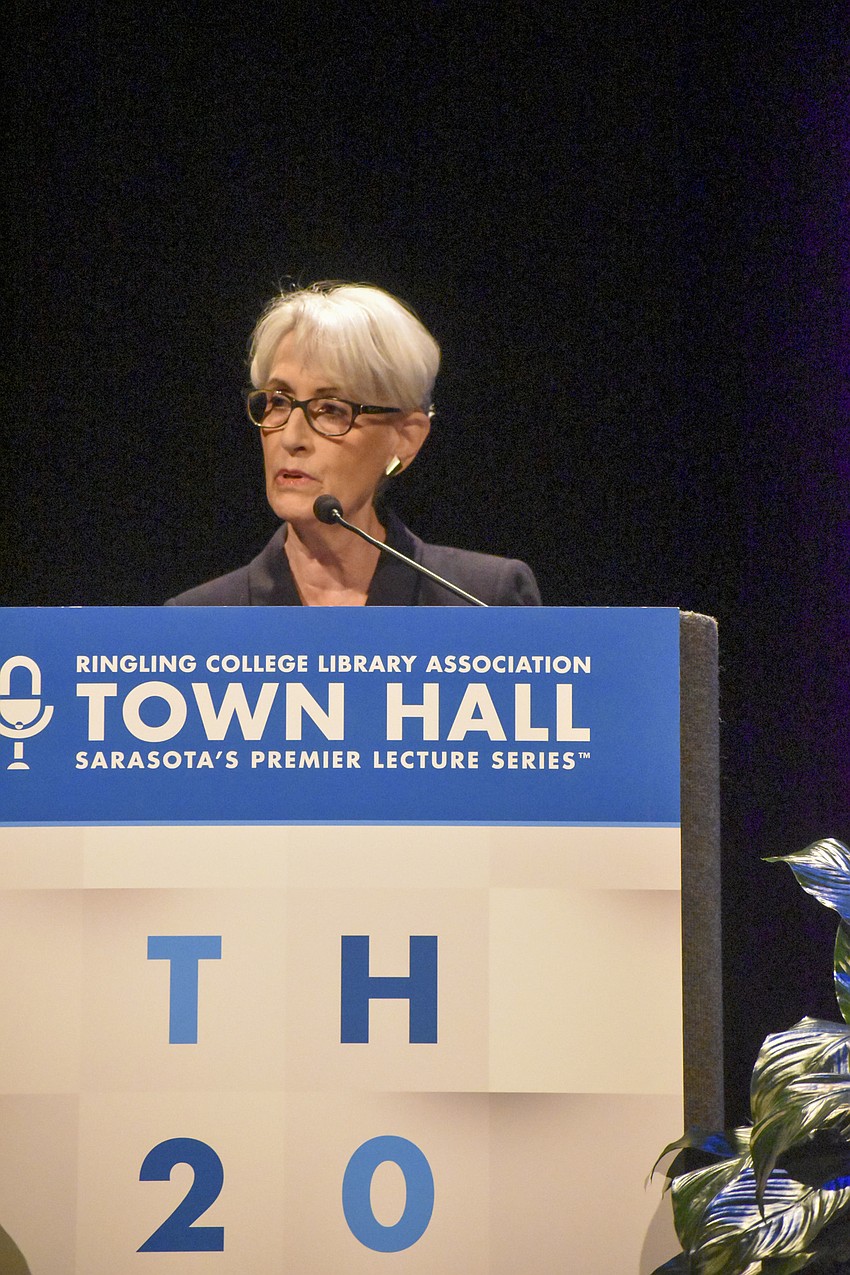 Ambassador Wendy Sherman is the third speaker for the RCLA Town Hall series.