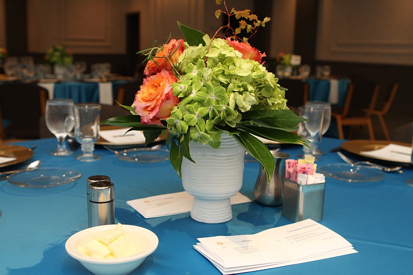 More than 100 guests met for the luncheon.