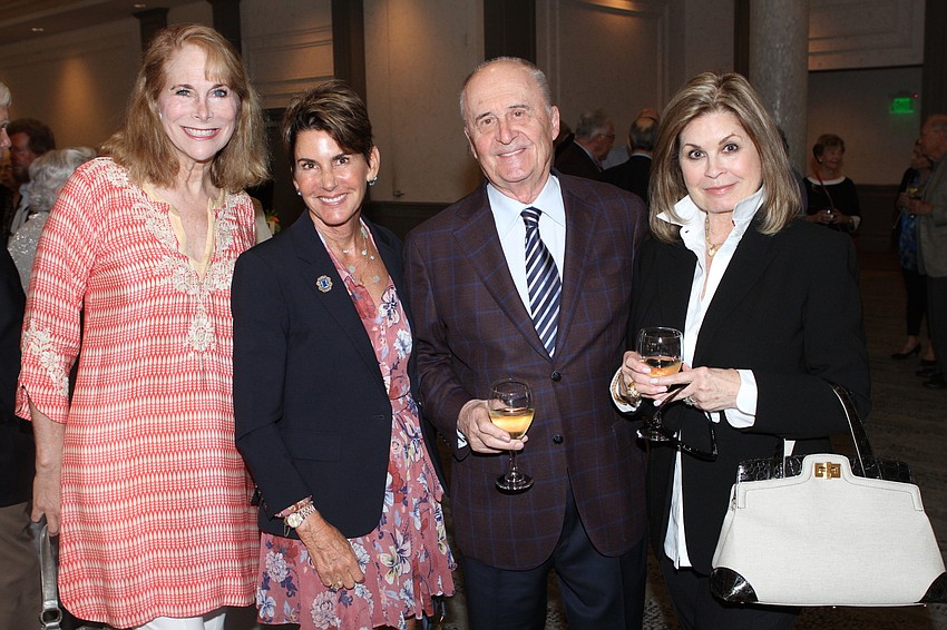 Lydia McKenzie, Audrey Robbins with Sandra and Erik Lindqvist