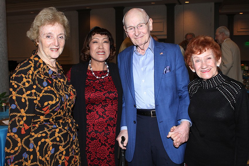 Janet Solomon, Jinny Scheffert, Scott Bushey and Ellyn Drummond