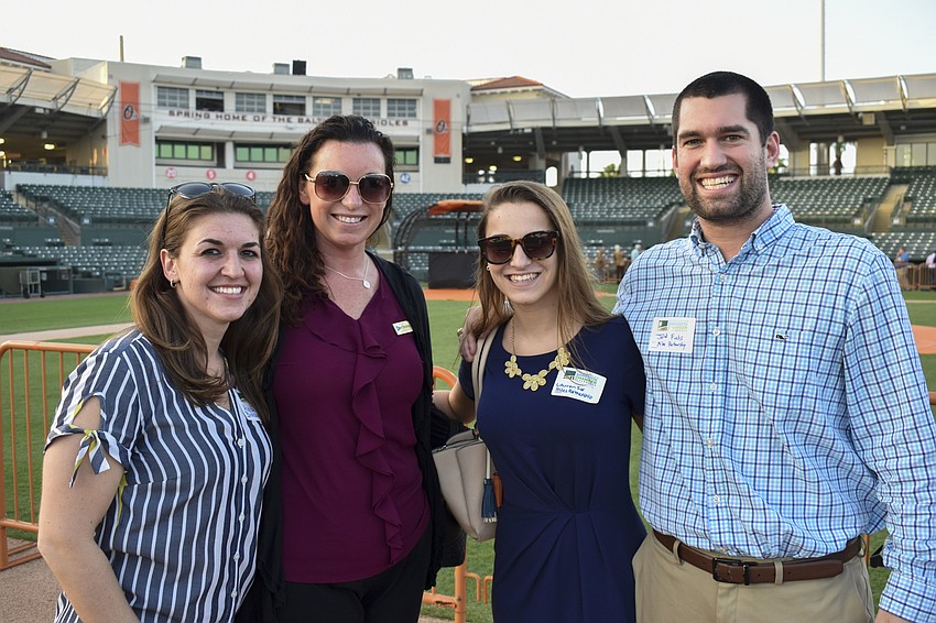 Alyssa LeDonne, Christina Greene, Lauren Fox and Jerod Fuchs