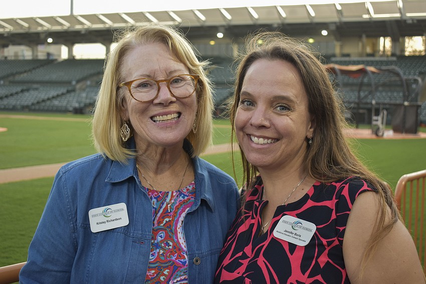 Kristy Richardson and Jennifer Boris