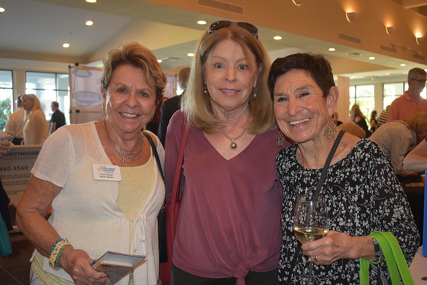 Carol Peschel, Kathy Gricius and Susan Landau