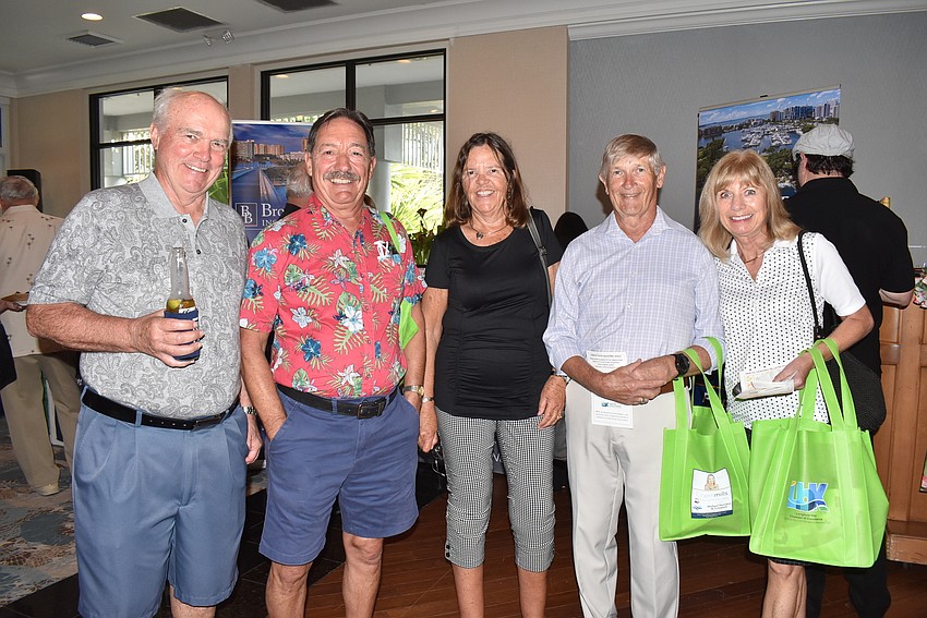 Ian Macintosh, Joe and Kathy Sever, Henno Moenting and Karen Macintosh