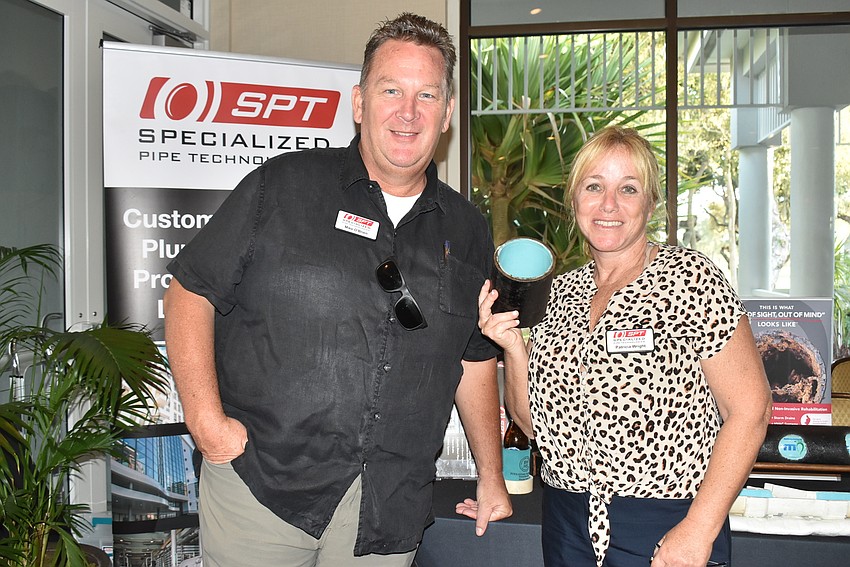 Mike O'Brien and Patricia Wright