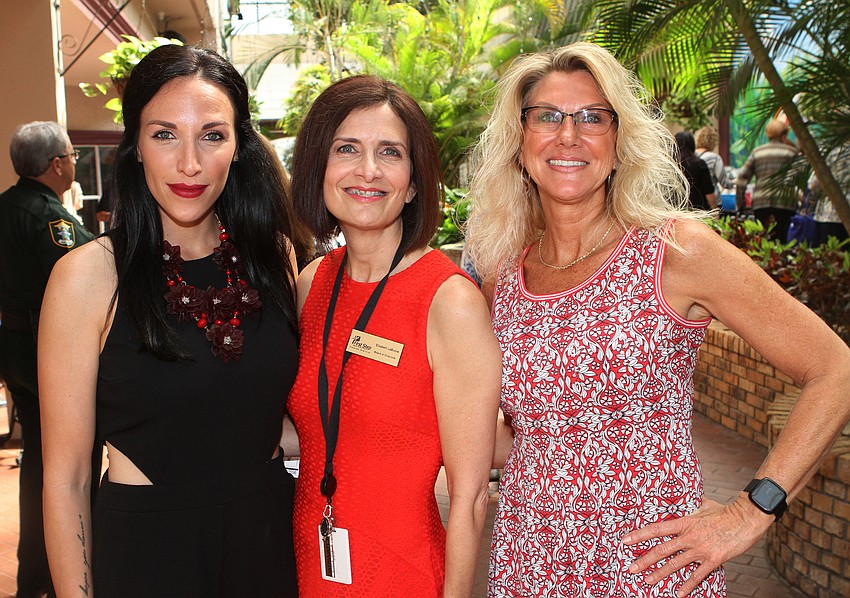 Chairwoman Marisa Merlino, honoree Elizabeth LaBoone and Chairwoman Robyn Didelot