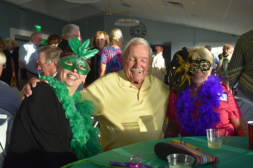 Sandy Endres, Mike Pariseau and June Heffel