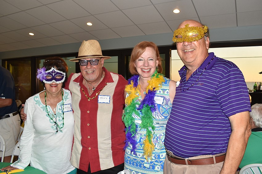 Gail and Tony Scire with Paul and Penny Gold