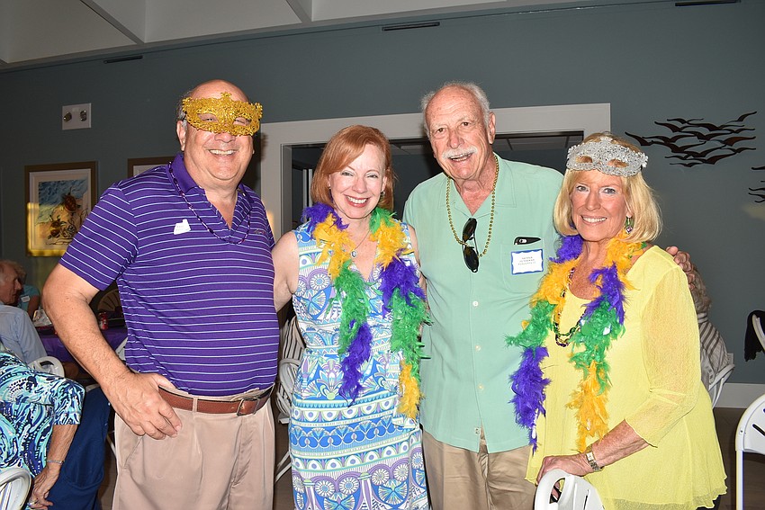 Paul and Penny Gold with Arthur and Marlene Silverman