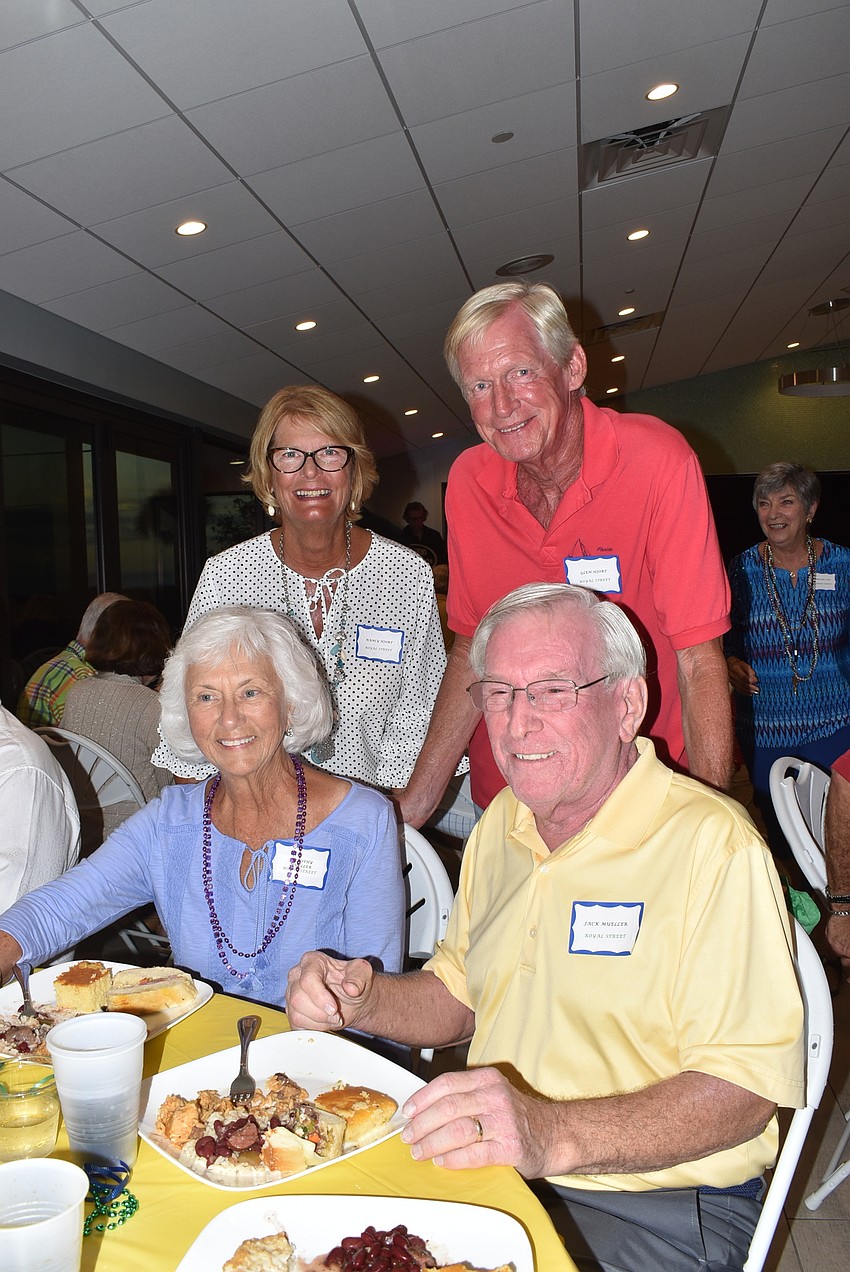 Glen and Nancy Hjort with Dorothy and Jack Mueller
