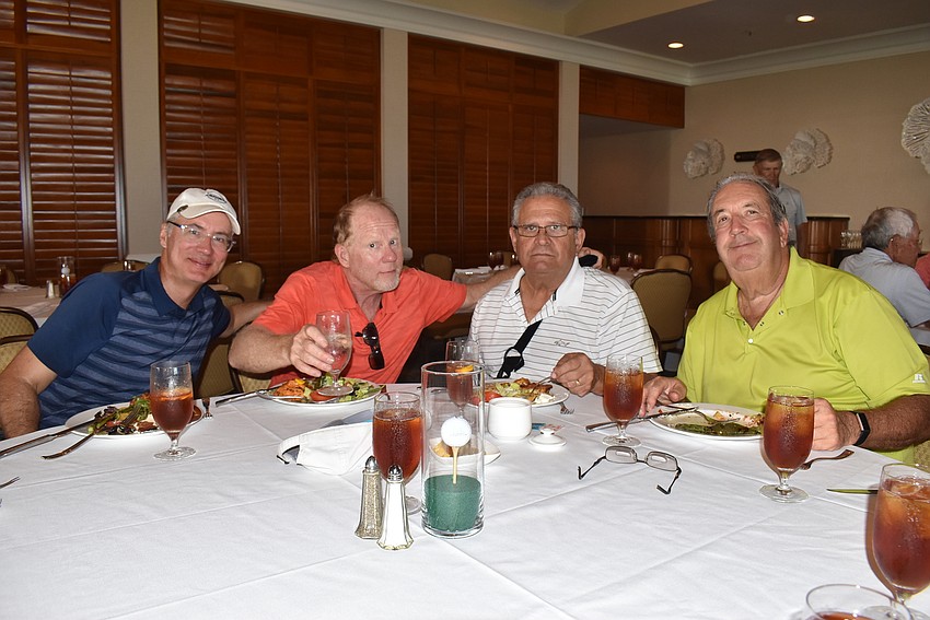 Luc Bourgon, Sandy French, Bob Munoz and Bob Winter