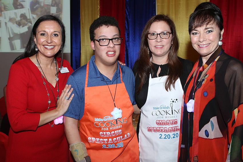 Jennifer Mitchell, Tonia and Silas Bichler and Dolly Jacobs