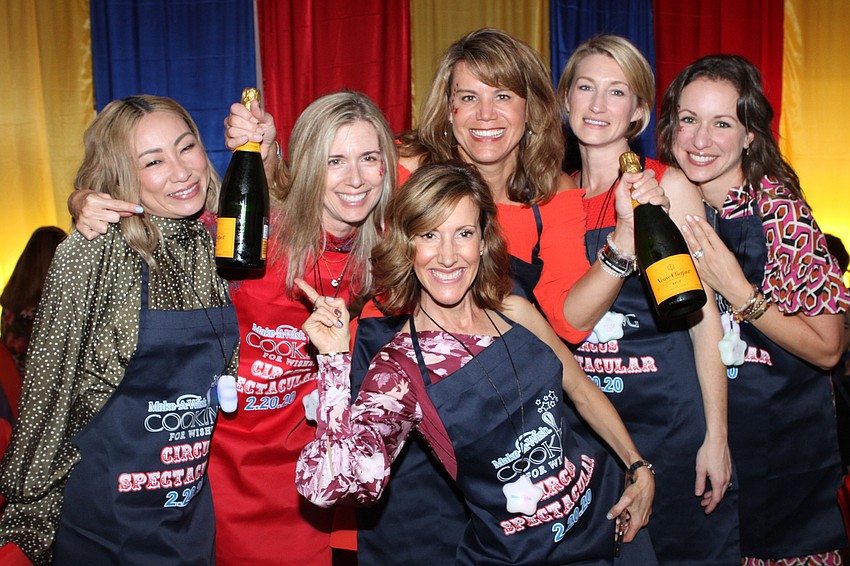 Shoko Frey, Karen Van Lindonk, Beth Green, Cate McLean, Mandi Arthur and Jill Edwards