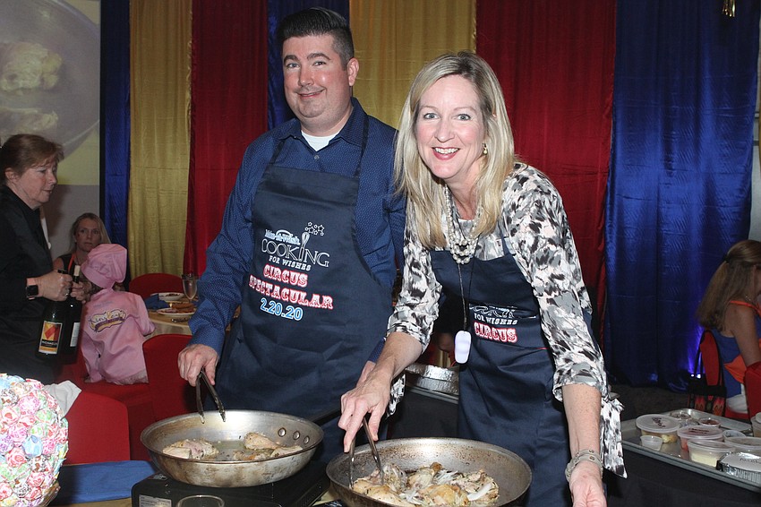 Jessica Farrelly and Anthony Manganeillo