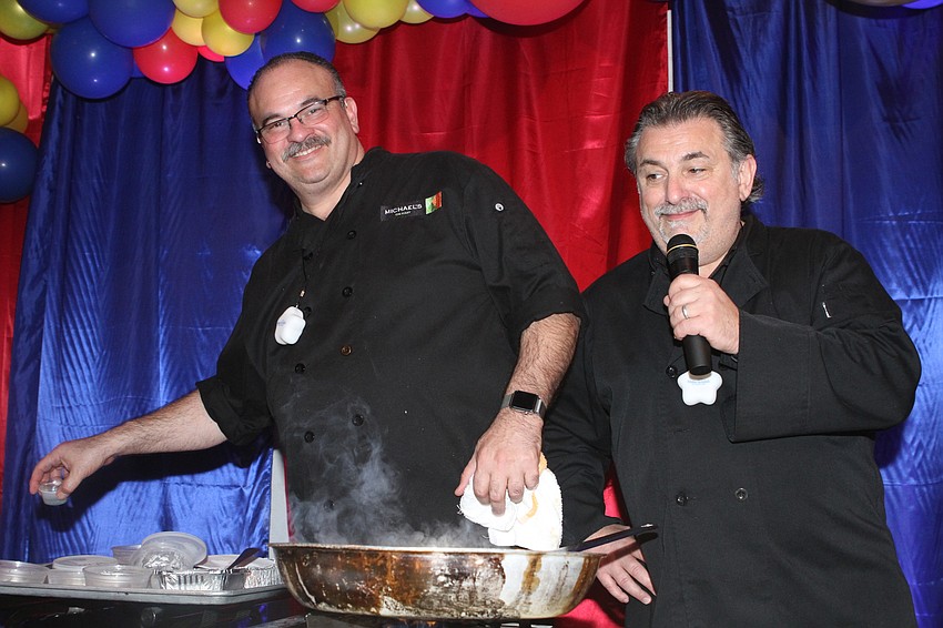 Executive Chef Jamil Pineda and Phil Mancini