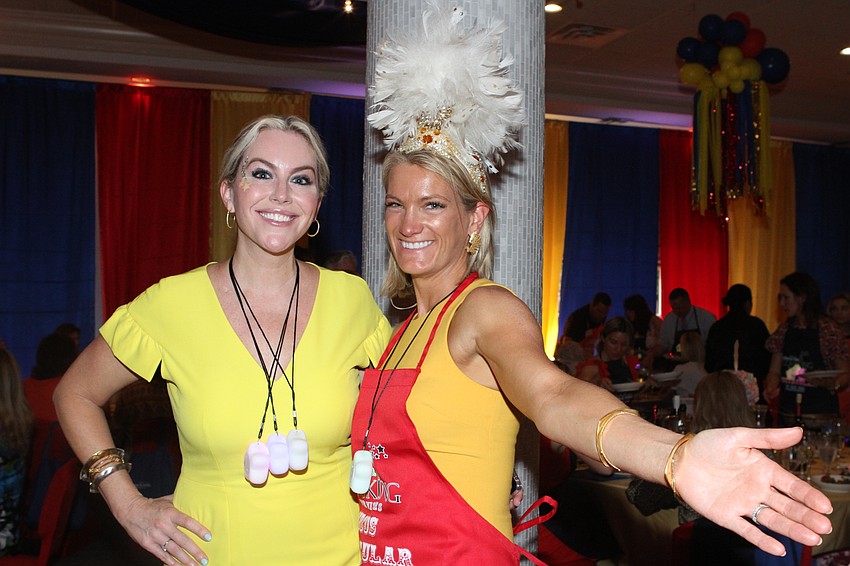 Nikki Taylor and Kara Sanders