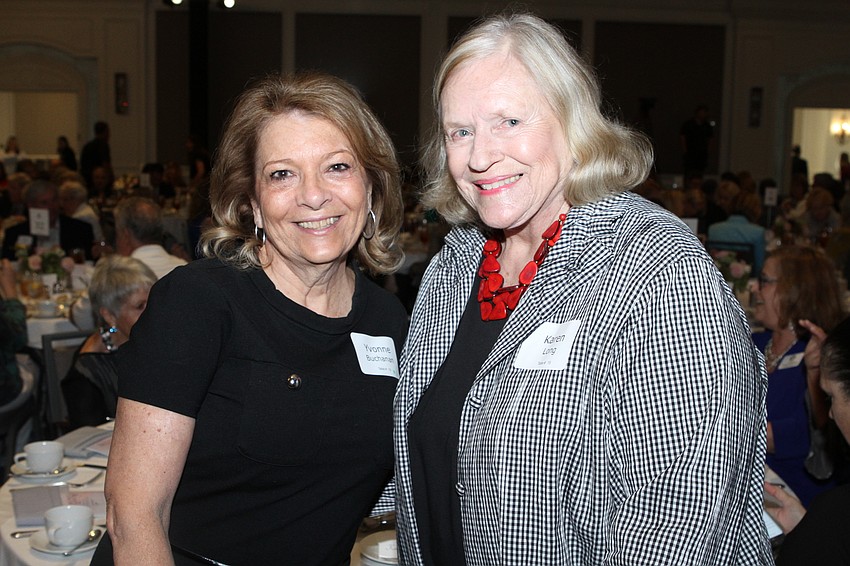 Yvonne Buchanan and Karen Long