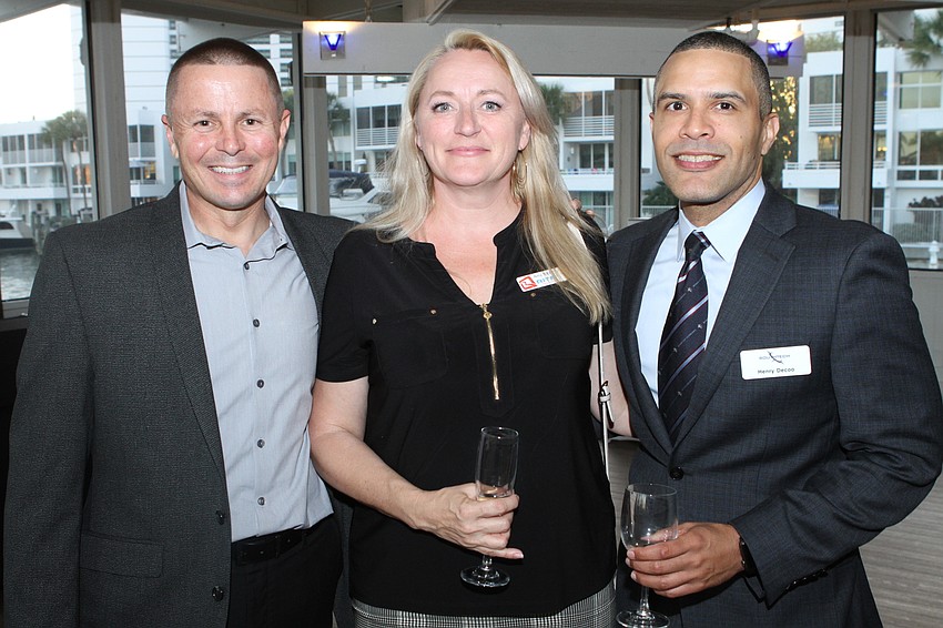 Chad Goble, Amy Tobin and Henry Decoo