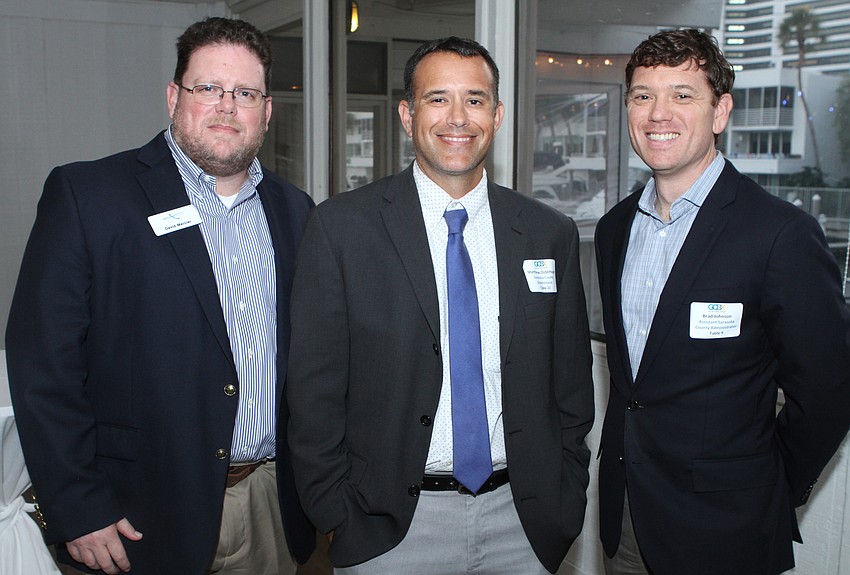 David Mercier, Matthew Osterhoudt and Brad Johnson