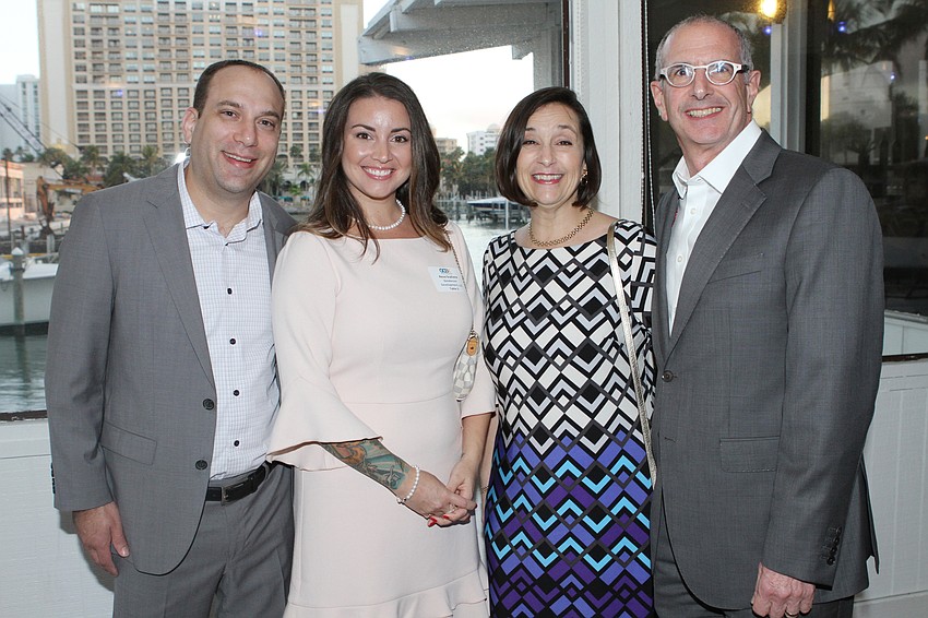 Steve and Reva Scalione with Kim and Mark Chait
