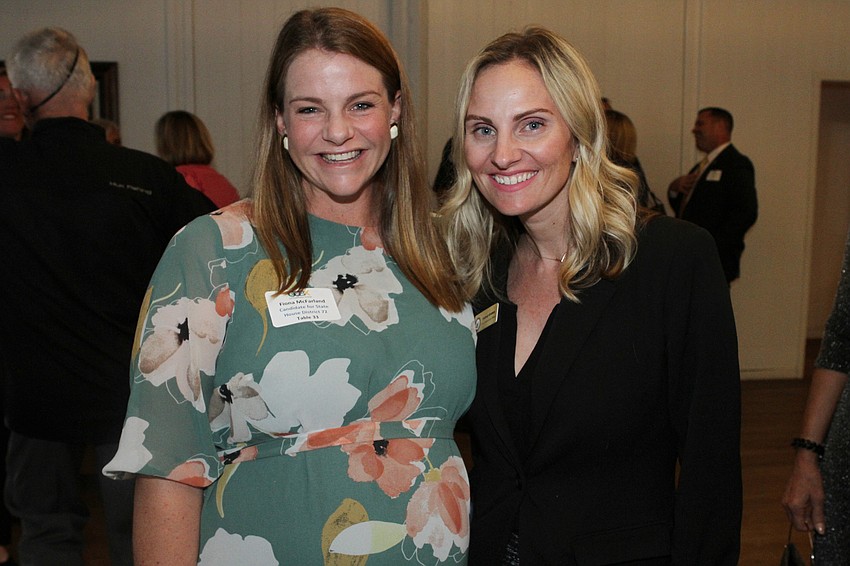 Fiona McFarland and Sydney Gruters