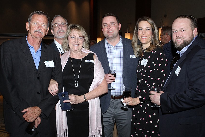 Glenn Hudson, Chuck Diggs, Maryann Stehle Diggs, Marcus and Alicia Hopkins and Rick Stehle