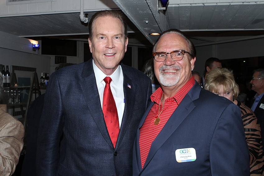Rep. Vern Buchanan and Chuck Jacobson