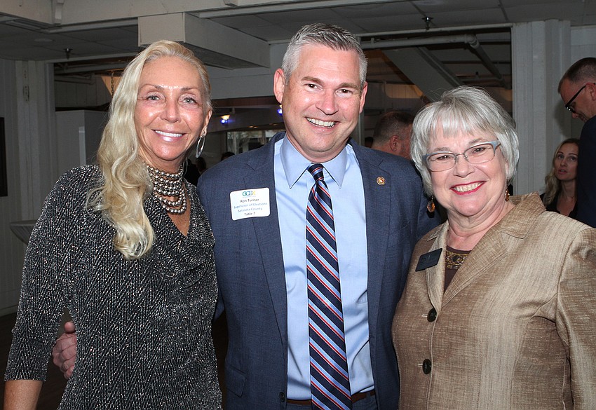 Jill Luke, Ron Turner and Shirley Brown