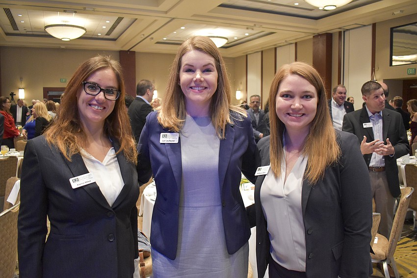 Alena Miles, Lori Leutwler and Bethany Silvis