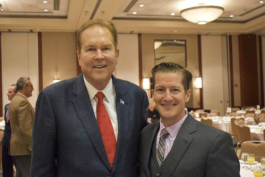 U.S. Rep. Vern Buchanan and Jeff Benninghoff