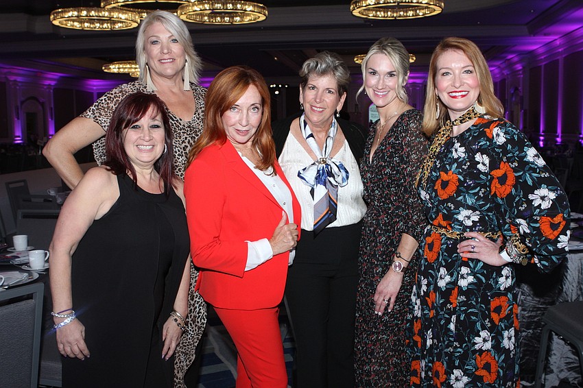 Committee members Jill Raleigh, Darcy Jacob, Lola White, Coral Pleas, Jessica Papineau and Emily Walsh