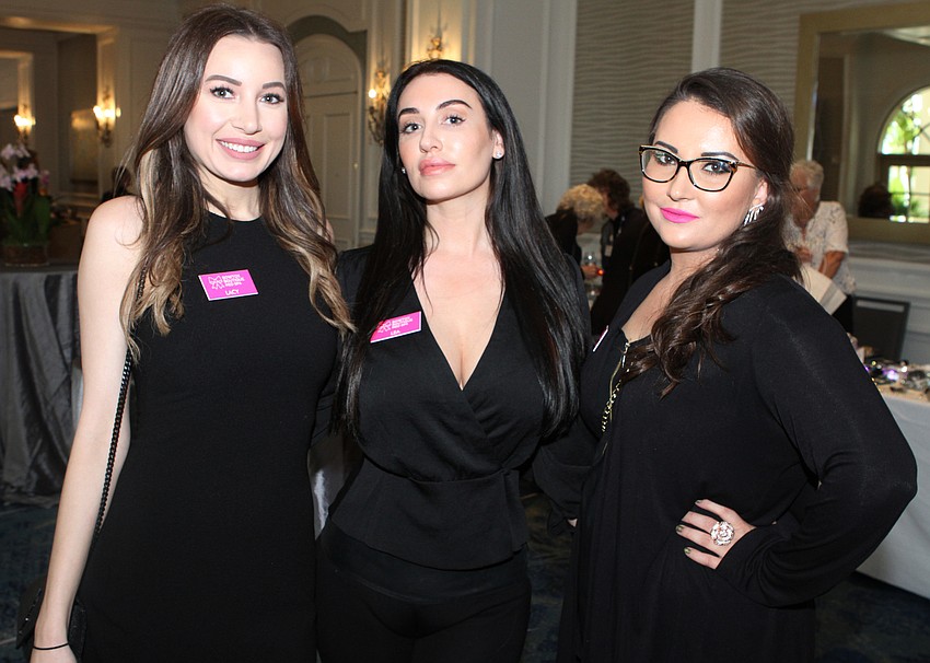 Lacy Kreis, Lea Viglione and Aleena Gurskiy