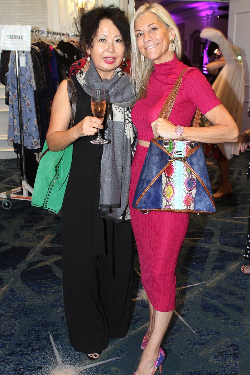 Kathy Yu and Gretchen Bauer