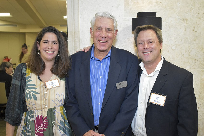 Larissa Mayer, Barry Gerber and Rony Mayer