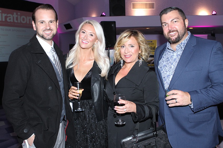 James and Lucy Hope with Allison Imre and David Perkowski