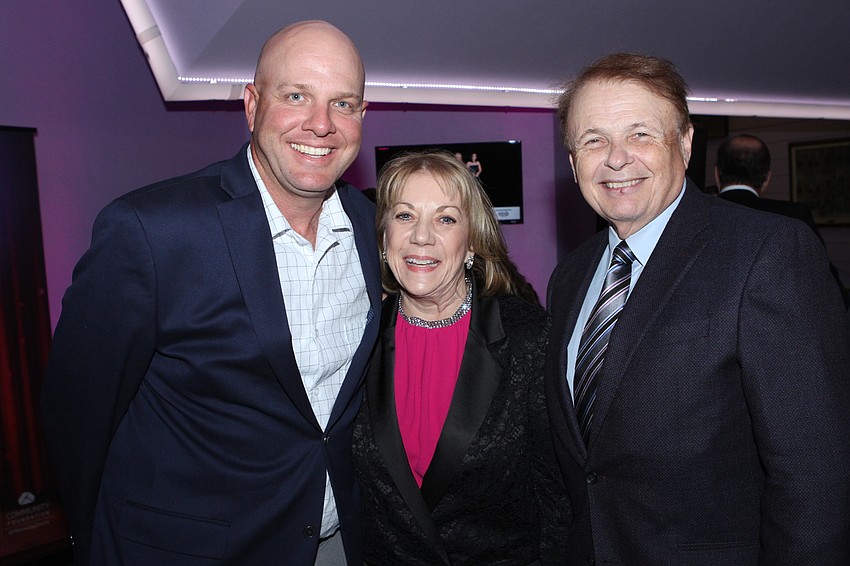 David Otterness with Pat and Larry Thompson