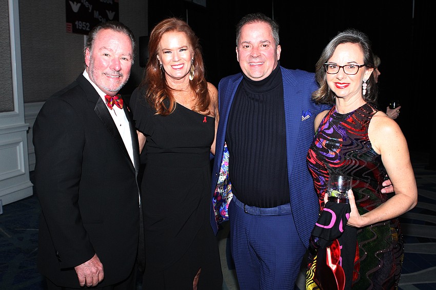 Michael and Terri Klauber with Kurt Lucas and Kim Livengood