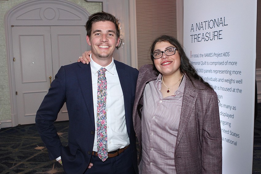 Hunter Thompson and Zeina Shafie