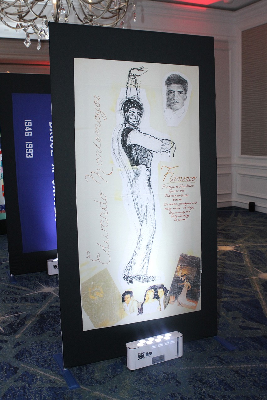 The night had a quilt display in honor of CAN Community health patients who have died from AIDS.