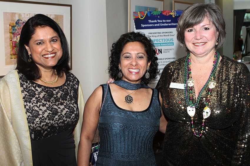 Philomena Pereira, Odelia D'Souza and Kathleen Griffin